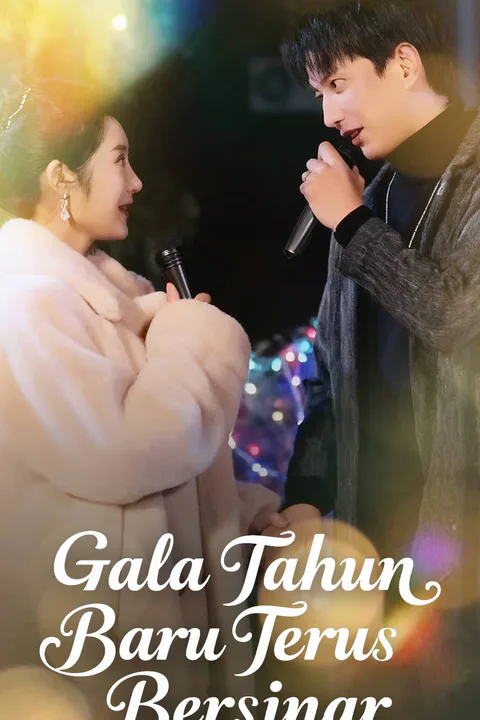 Poster Gala Tahun Baru Terus Bersinar