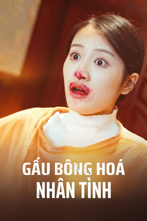 Poster Gấu Bông Hoá Nhân Tình