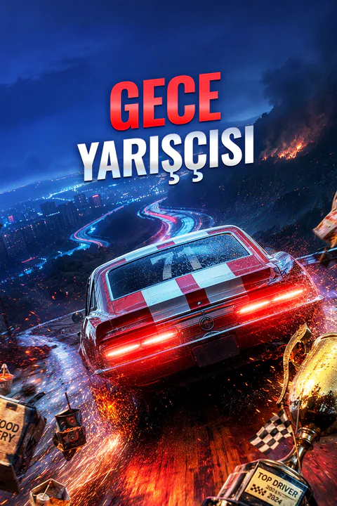 Gece yarışçısı afişi