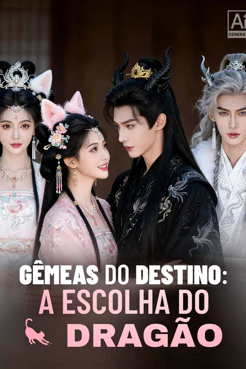 Pôster de Gêmeas do destino: a escolha do dragão