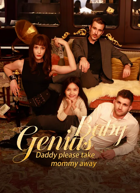 Genius baby: Daddy, please take Mommy away poster