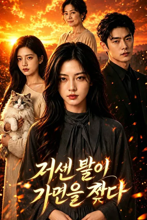 거센 불이 가면을 찢다 포스터