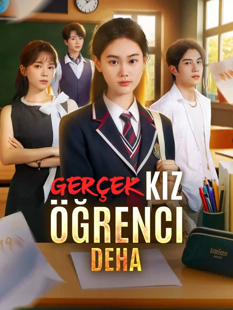 Gerçek kız öğrenci deha afişi