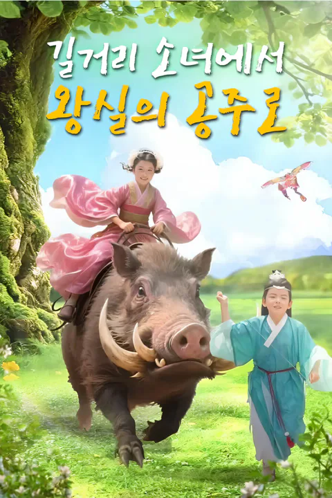 길거리 소녀에서 왕실의 공주로 포스터