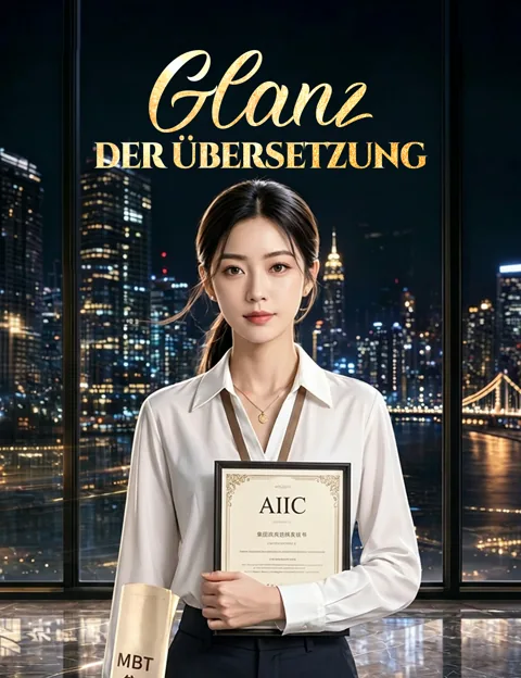 Poster von Glanz der Übersetzung