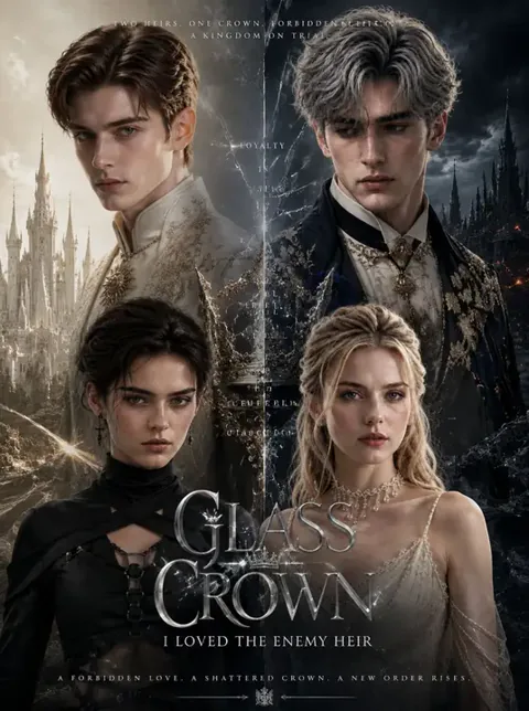 Glass Crown I Loved the Enemy Heir poster