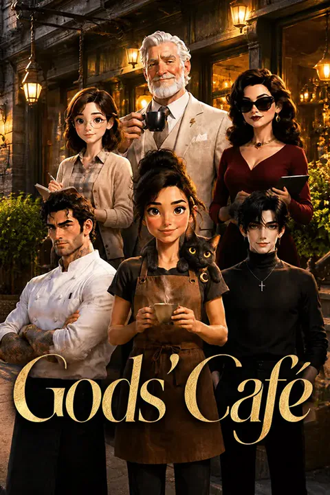 Poster Gods' Café