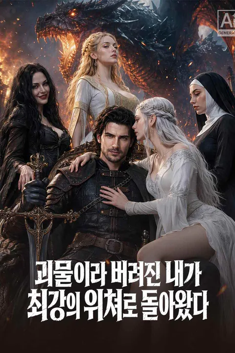 괴물이라 버려진 내가 최강의 위쳐로 돌아왔다 포스터