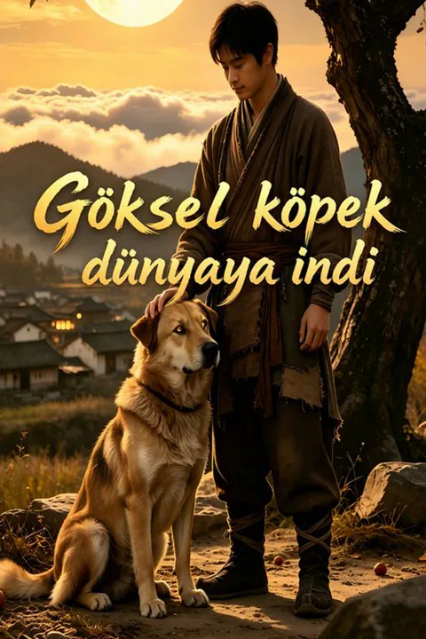 Göksel köpek dünyaya indi afişi