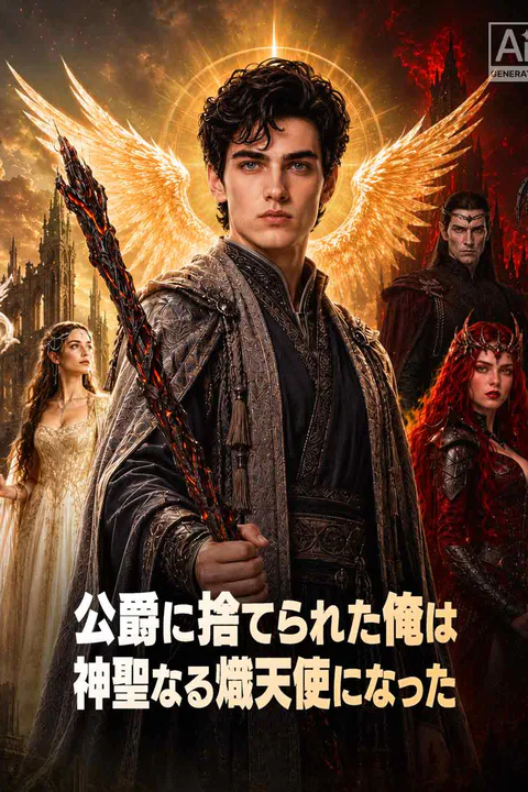 公爵に捨てられた俺は神聖なる熾天使になったのポスター