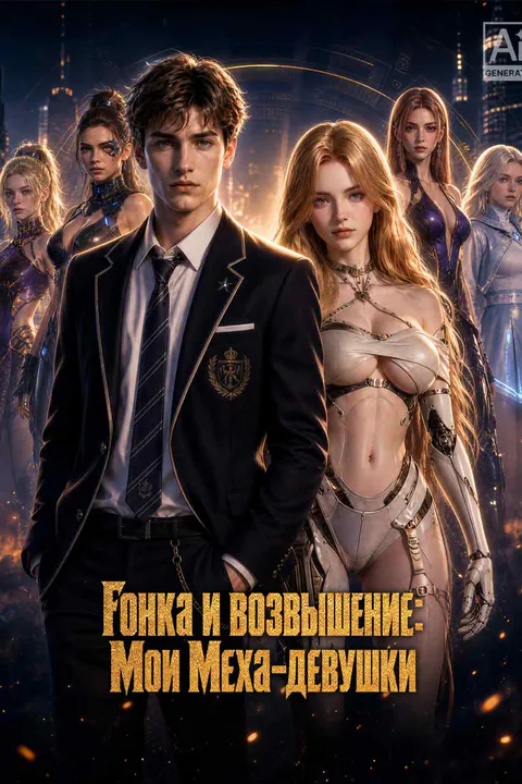 Постер «Гонка и возвышение: Мои Меха-девушки»