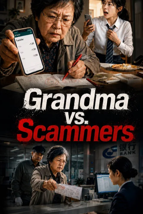 Grandma vs. Scammers poster