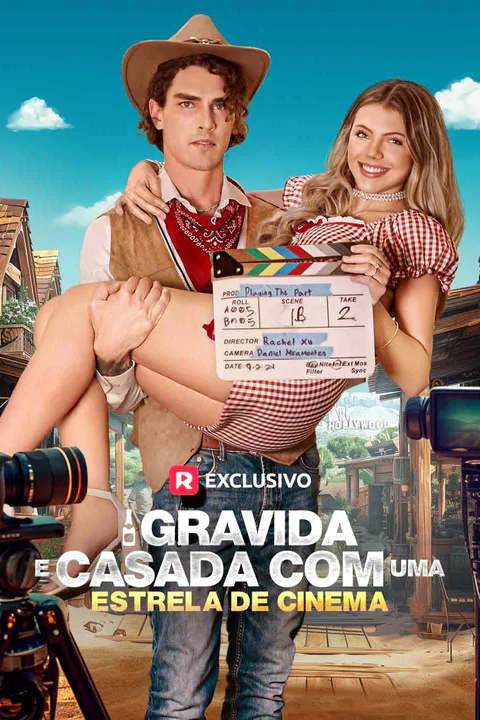 Pôster de Gravida e Casada com uma Estrela de Cinema