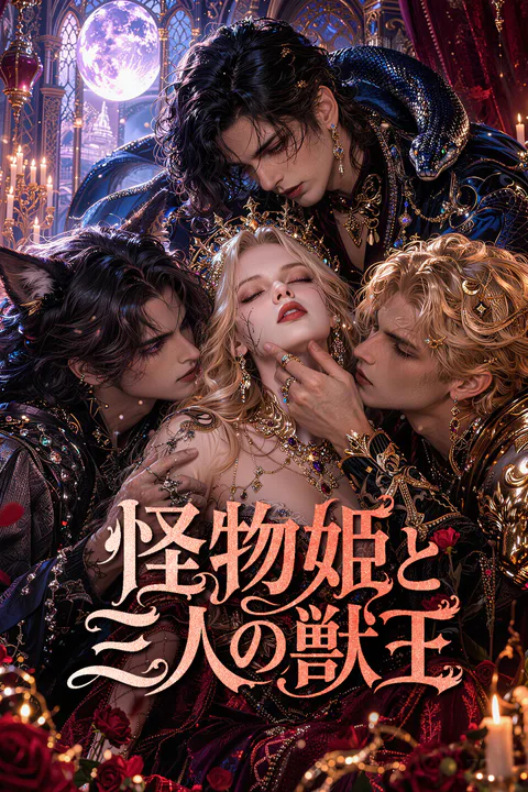 怪物姫と三人の獣王のポスター