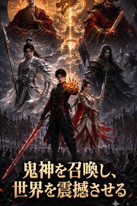 鬼神を召喚し、世界を震撼させるのポスター