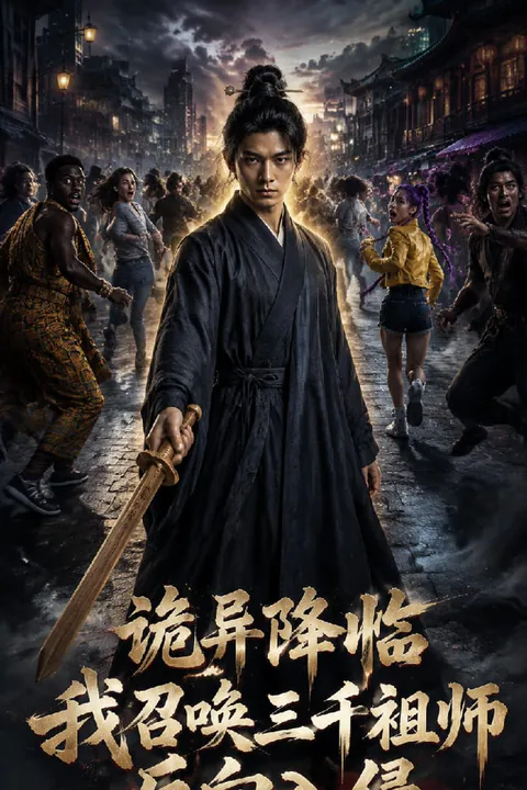 《詭異降臨我召喚三千祖師反向入侵》海報