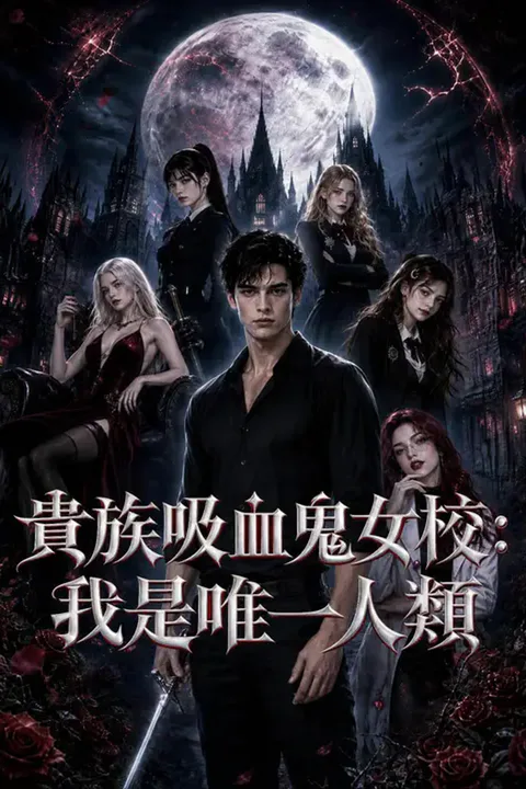 《貴族吸血鬼女校：我是唯一人類》海報