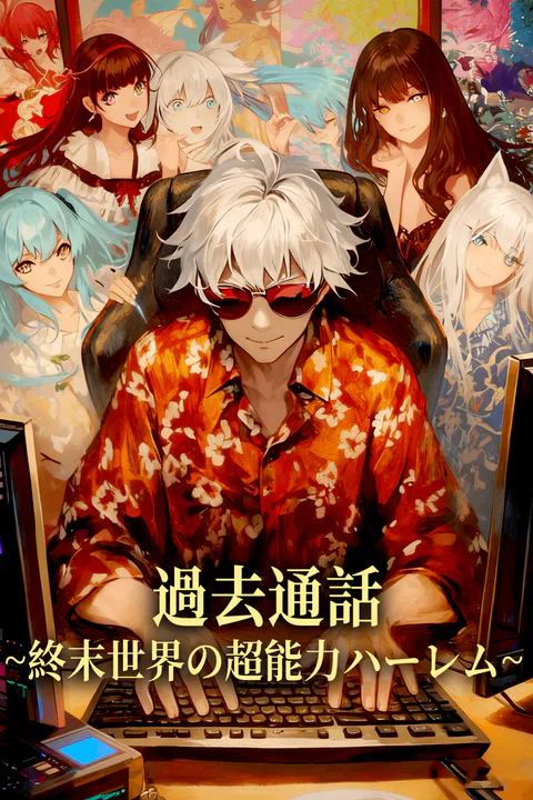 過去通話~終末世界の超能力ハーレム~のポスター