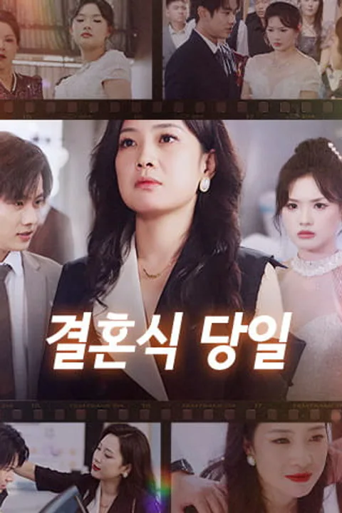 결혼식 당일 포스터