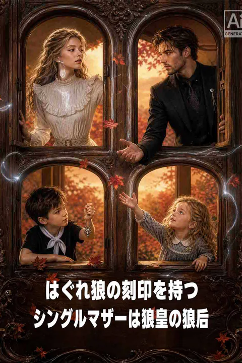 はぐれ狼の刻印を持つシングルマザーは狼皇の狼后のポスター