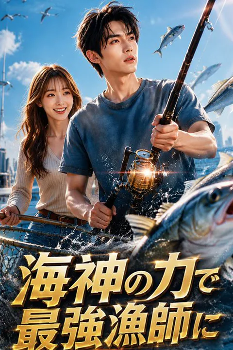 海神の力で最強漁師にのポスター