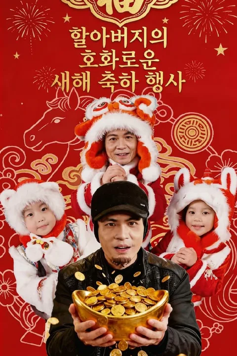 할아버지의 호화로운 새해 축하 행사 포스터