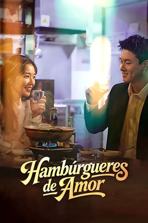 Póster de Hamburguesa de amor