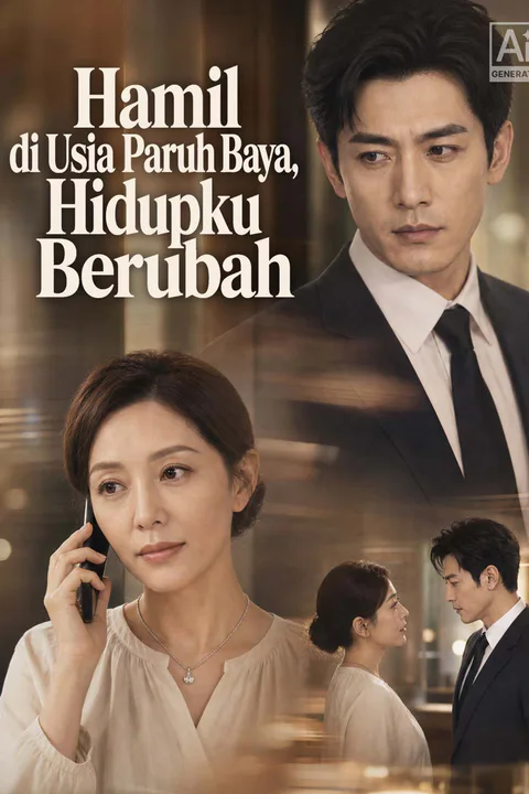 Poster Hamil di Usia Paruh Baya, Hidupku Berubah
