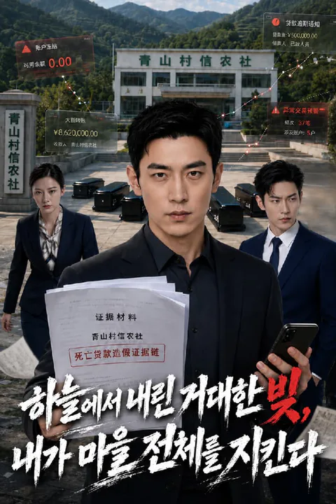하늘에서 내린 거대한 빚, 내가 마을 전체를 지킨다 포스터