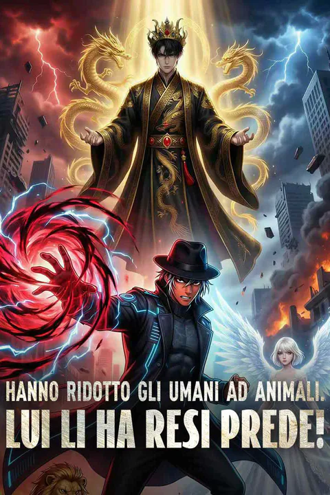Locandina di Hanno ridotto gli umani ad animali. Lui li ha resi prede!