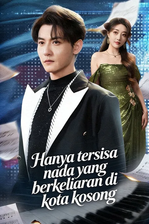 Poster Hanya tersisa nada yang berkeliaran di kota kosong