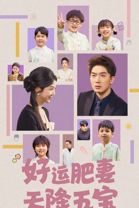 《好運肥妻天降五寶》海報