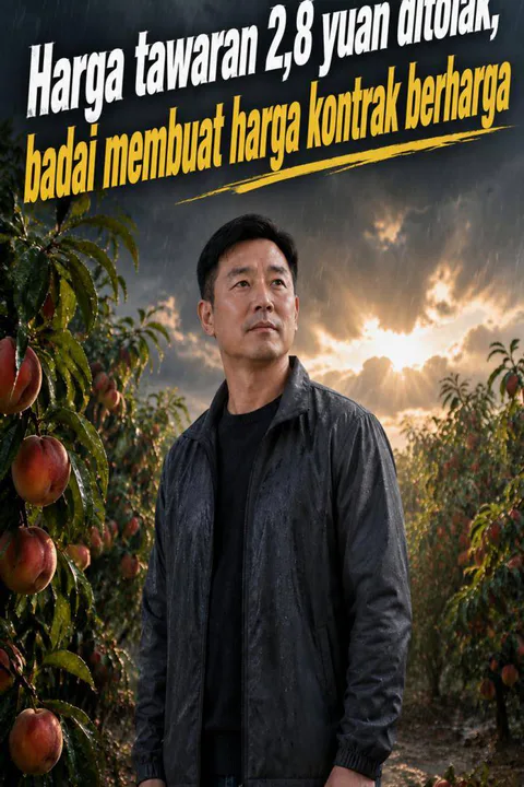 Poster Harga tawaran 2,8 yuan ditolak, badai membuat harga kontrak berharga