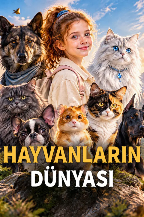 Hayvanların dünyası afişi