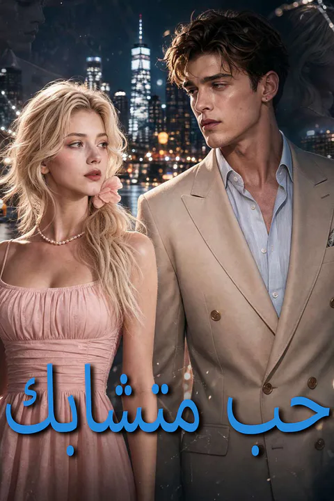 ملصق حب متشابك