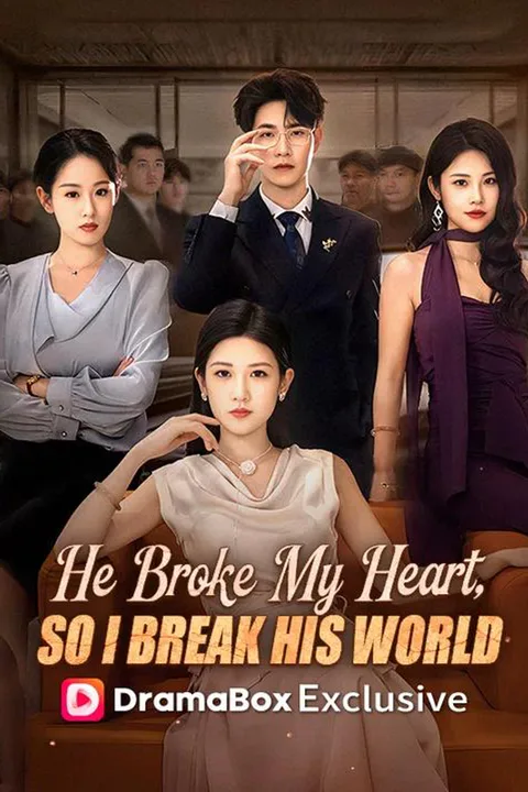 He Broke My Heart, So I Break His World poster