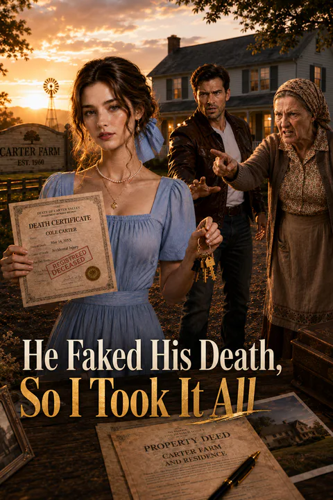 He Faked His Death, So I Took It All poster