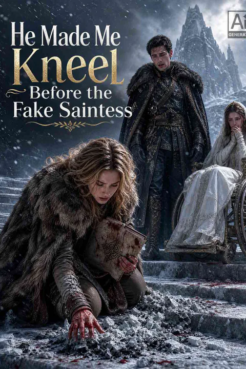 He Made Me Kneel Before the Fake Saintess poster