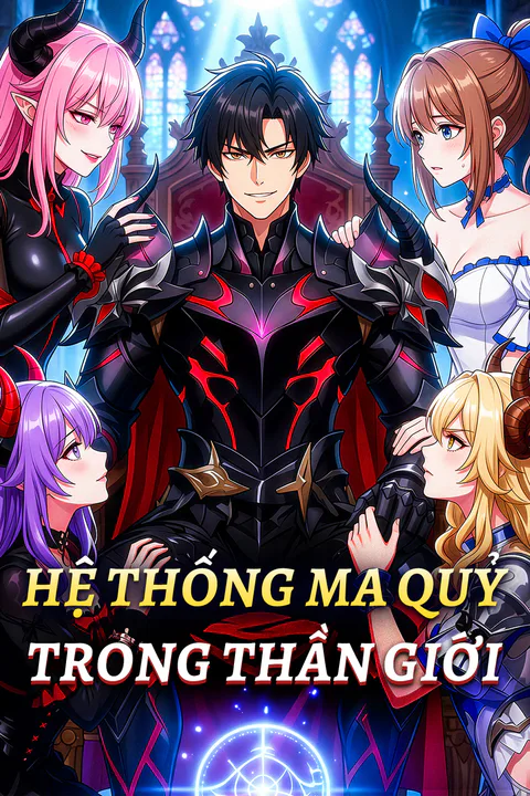 Poster Hệ Thống Ma Quỷ Trong Thần Giới