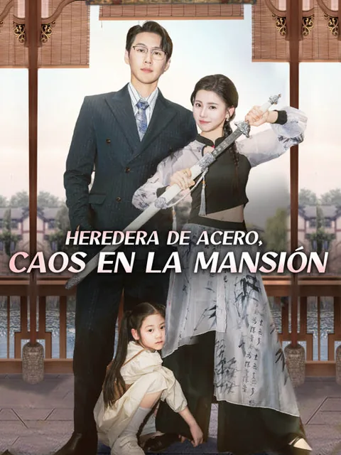 Póster de Heredera de Acero, Caos en la Mansión
