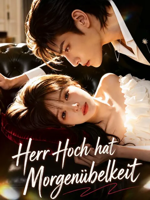 Poster von Herr Hoch hat Morgenübelkeit