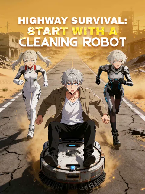 Highway Survival: Start with a Cleaning Robot poster