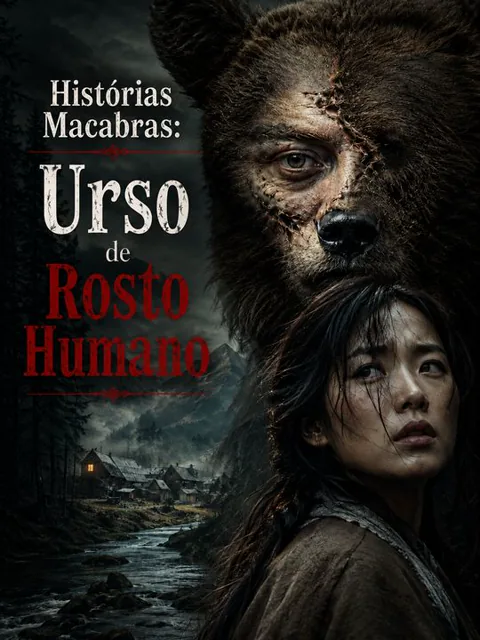 Histórias Macabras: Urso de Rosto Humano afişi
