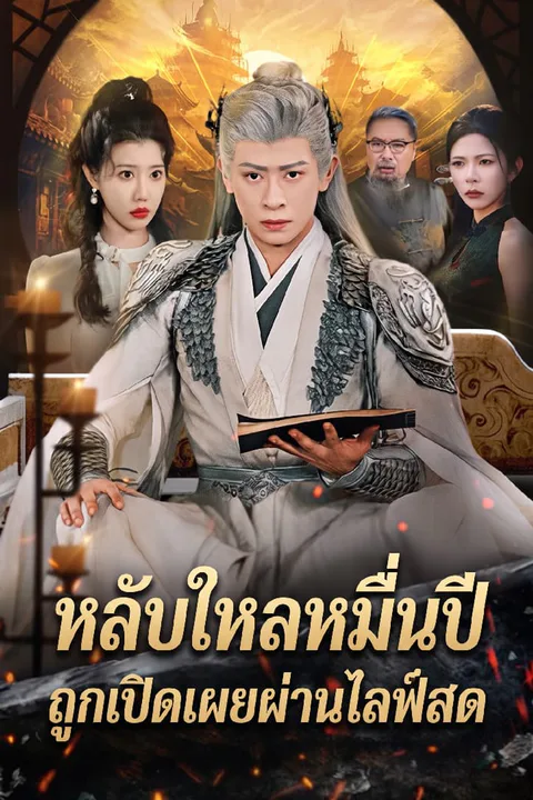 โปสเตอร์ หลับใหลหมื่นปี ถูกเปิดเผยผ่านไลฟ์สด