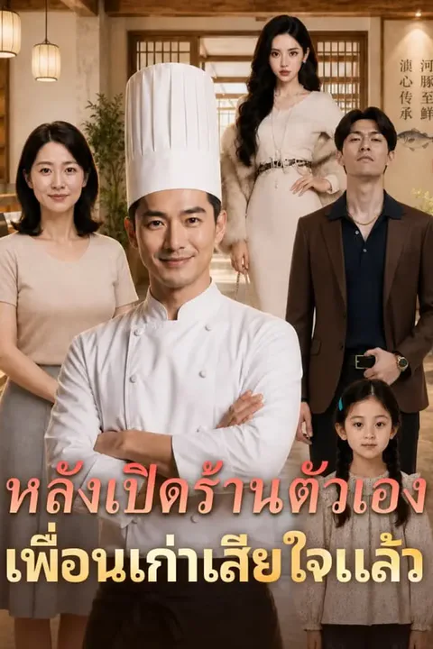โปสเตอร์ หลังเปิดร้านตัวเอง เพื่อนเก่าเสียใจแล้ว