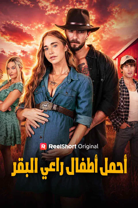 ملصق أحمل أطفال راعي البقر