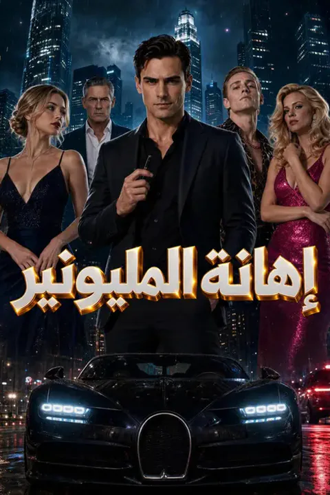 ملصق إهانة المليونير