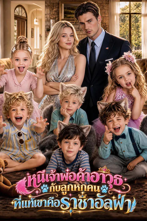 โปสเตอร์ หนีเจ้าพ่อค้าอาวุธกับลูกหกคน ที่แท้เขาคือราชาอัลฟ่า