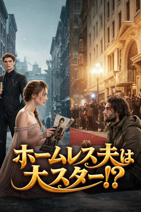 ホームレス夫は大スター！？のポスター