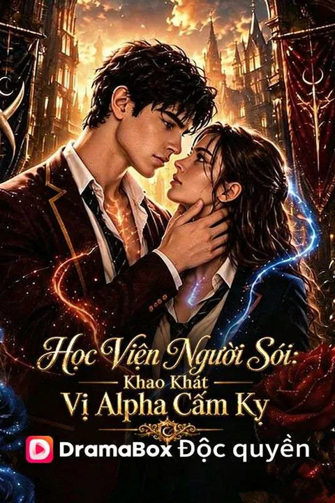 Poster Học Viện Người Sói: Khao Khát Vị Alpha Cấm Kỵ